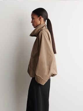 (Sold Out Online) COS NYLON MOCK-NECK JACKET